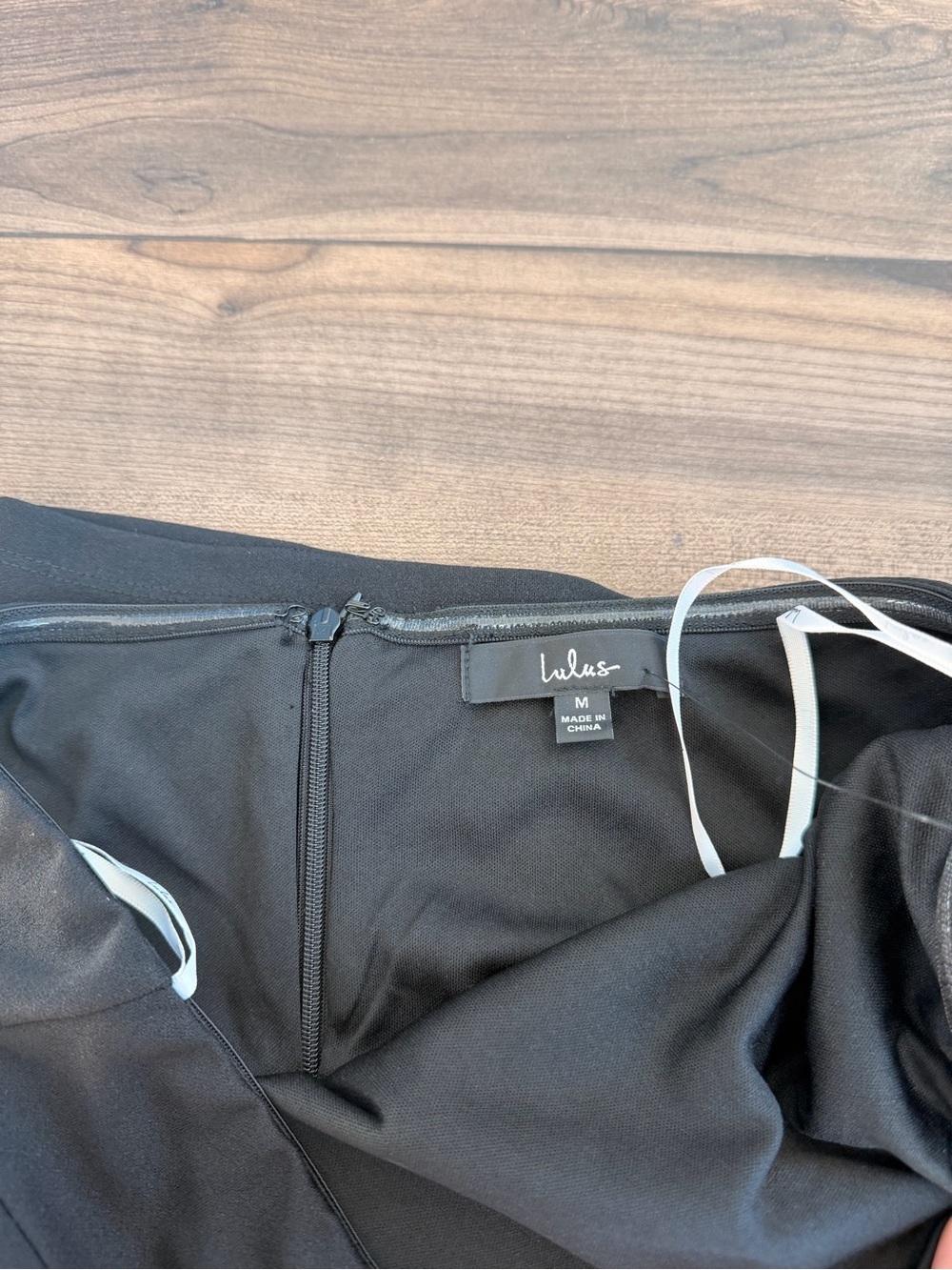 NWT Lulus After Hours Black Strapless Ruffled Maxi Dress - Picture 4 of 4